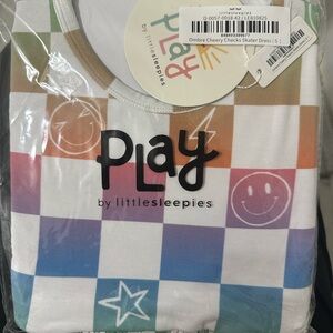 Little Sleepies Playful Checkered Dress